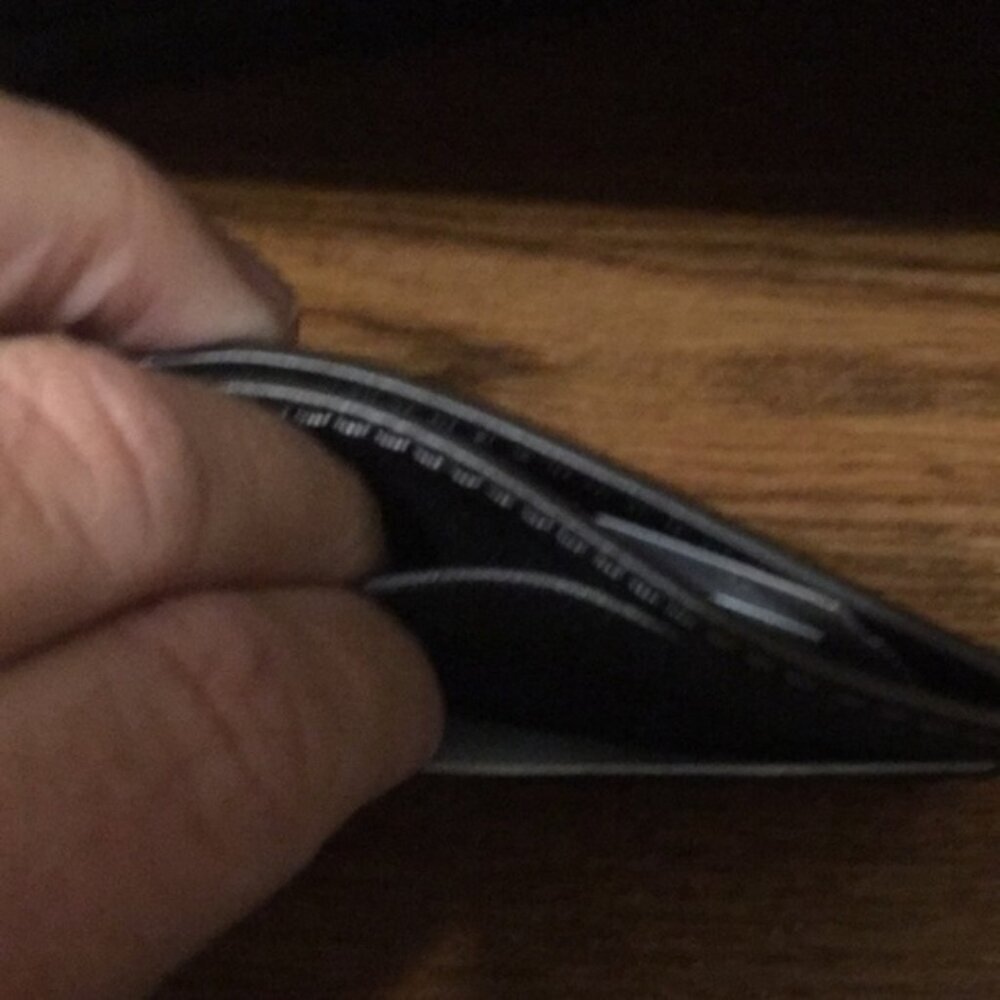Coach silver gunmetal mini Id case - Picture 9 of 11